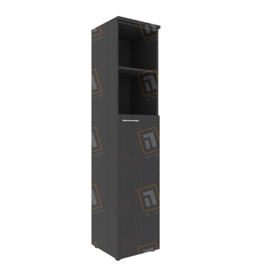 Шкаф-колонка с глухой средней дверью