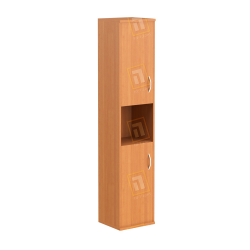Шкаф-колонка с двумя малыми дверьми