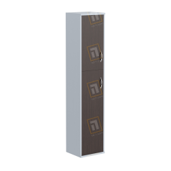 Шкаф-колонка со средней и малой дверьми