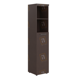 Шкаф-колонка с глухой средней дверю